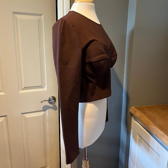 Dolce & Gabbana long-sleeved corset top NEW - Picture 6 of 13